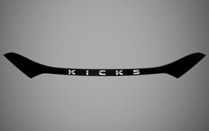 Nissan Kicks (VUS) | 2021-2023 | Déflecteur de capot avec logo | #NIKI21DEL