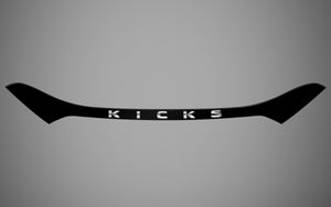 Nissan Kicks (SUV) | 2021-2024 | Hood Deflector w/logo | #LUXKI21DEL