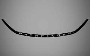 Nissan Pathfinder (SUV) | 2022-2026 | Hood Deflector w/logo | #LUXPT22DEL