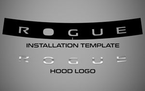 Nissan Rogue (VUS) | 2021-2023 | Logo de capot | #LUXRO21LOG