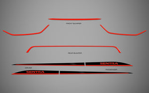 Nissan Sentra (berline) | 2020-2023 | Bascule (2 tons) | #NISE20R2K