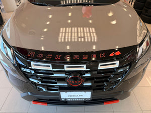 Nissan Rogue Midnight Edition (SUV) | 2021-2026 | Hood Deflector + logo | #LUXRO21DE2