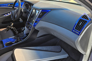 Hyundai Sonata hybride (berline) | 2011-2012 | Kit tableau de bord (complet) | #HYSO11INF