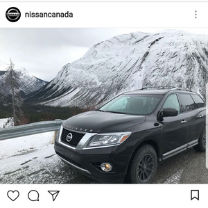 Nissan Pathfinder (VUS) | 2017-2021 | Logo de capot | #LUXPT17LOG