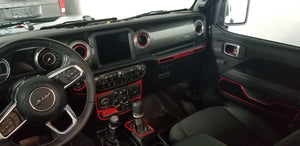 Jeep Gladiator (Pick-up) | 2020-2023 | Kit tableau de bord (complet) | #JEGL19INF