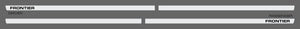 Nissan Frontier (cabine multiplace) | 2007-2019 | CHROME | #NIFRCC07CRM