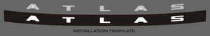 Volkswagen Atlas (VUS) | 2018-2023 | Logo de capot | #VOAT18LOG