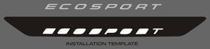 Ford EcoSport (SUV) | 2018-2022 | Hood Logo | #FOEC18LOG