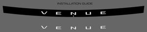 Hyundai Venue (SUV) | 2020-2026 | Hood Logo | #LUXVU20LOG