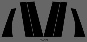 Mitsubishi RVR (SUV) | 2020-2025 | Pillars | #MIRV20PIL