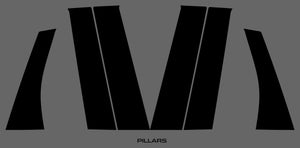 Mitsubishi RVR (SUV) | 2020-2026 | Pillars | #LUXRV20PIL