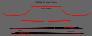 Nissan Sentra (Sedan) | 2020-2021 | Rocker (2Tones) | #LUXSE20RIK