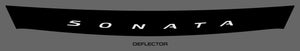Hyundai Sonata (Sedan) | 2020-2023 | Hood Deflector w/logo | #LUXSO20DEL