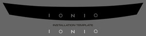 Hyundai Ioniq Plug-In Hybrid (Hatchback) | 2018-2022 | Hood Logo | #LUXIO18LOG