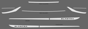 Hyundai Elantra (Sedan) | 2021-2023 | Rocker Kit | #HYEL21RKK