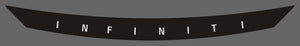 Infiniti QX55 (SUV) | 2019-2025 | Hood Deflector w/logo | #INX519DEL