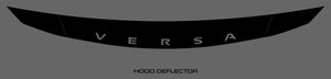 Nissan Versa (Sedan) | 2021-2025 | Hood Deflector w/logo | #LUXVE21DEL