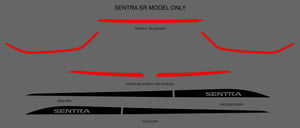 Nissan Sentra (Sedan) | 2020-2025 | Rocker Kit | #LUXSE20RKK