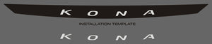 Hyundai Kona (SUV) | 2022-2023 | Hood Logo | #LUXKO22LOG