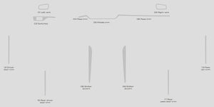 Honda Civic (Sedan) | 2022-2025 | Dash kit (Signature) | #HOC422SGN