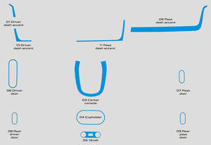 Hyundai Ioniq 5 (SUV) | 2022-2024 | Dash kit (Signature) | #LUXI522SGN