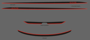 Honda Civic (Sedan) | 2022-2025 | Rocker Kit | #HOC422RIK