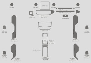 Jeep Wrangler (VUS) | 2018-2023 | Kit en fibre de carbone véritable | #JEWR18RC1