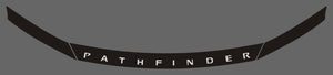 Nissan Pathfinder (SUV) | 2017-2021 | Hood Deflector w/logo | #NIPA17DEL