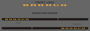Ford Bronco (SUV) | 2021-2024 | Exterior Trim | #FOBR21EXK