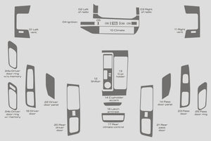 Nissan Pathfinder (VUS) | 2022-2023 | Kit tableau de bord (complet) | #LUXPT22INF