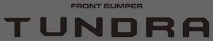 Toyota Tundra (Double Cab) | 2022-2026 | Hood Logo | #TOTU22LOG