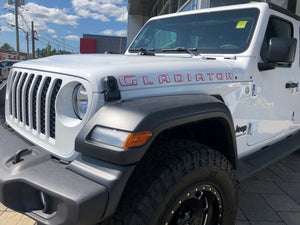 Jeep Gladiator (Pickup) | 2020-2025 | Hood and Tailgate Logos | #JEGL20LIK