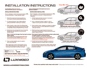 Hyundai Ioniq (Hatchback) | 2018-2022 | FURTIVE | #LUXIO18CRP