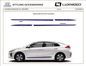 Hyundai Ioniq Plug-In Hybrid (Hatchback) | 2018-2022 | Rocker Kit | #LUXIO18RKK