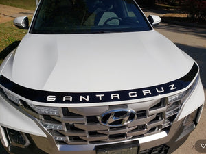 Hyundai Santa Cruz (Pickup) | 2022-2025 | Hood Deflector w/logo | #LUXSC22DEL