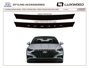Hyundai Sonata (Sedan) | 2020-2023 | Hood Deflector | #LUXSO20DEF