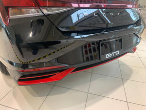 Hyundai Elantra (Sedan) | 2021-2023 | Rocker Kit | #LUXEL21RKK