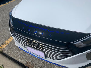 Hyundai Ioniq Plug-In Hybrid (Hatchback) | 2018-2022 | Hood Deflector w/logo | #LUXIO18DEL