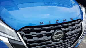 Nissan Kicks (SUV) | 2021-2024 | Hood Deflector w/logo | #LUXKI21DEK