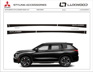 Mitsubishi Outlander (SUV) | 2022-2026 | Rocker | #LUXOU22RKR