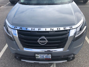 Nissan Pathfinder (VUS) | 2022-2023 | Déflecteur de capot avec logo | #NIPA22DEK