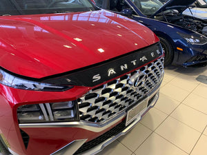 Hyundai Santa Fe (SUV) | 2021-2023 | Hood Deflector w/logo | #LUXSA21DEL