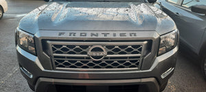 Nissan Frontier (Crew Cab) | 2022-2024 | Hood and Tailgate Logos | #LUXFR22LOK
