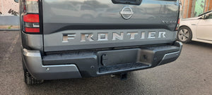 Nissan Frontier (King Cab) | 2022-2024 | Hood and Tailgate Logos | #LUXFR22LOK