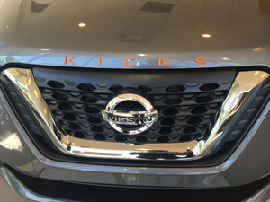 Nissan Kicks (VUS) | 2018-2021 | Logo de capot | #LUXKI18LOG