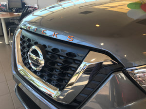 Nissan Kicks (VUS) | 2018-2021 | Logo de capot | #LUXKI18LOG