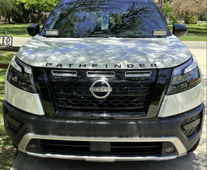 Nissan Pathfinder (VUS) | 2017-2021 | Logo de capot | #LUXPT17LOG