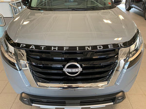 Nissan Pathfinder (VUS) | 2022-2023 | Déflecteur de capot avec logo | #NIPA22DEL