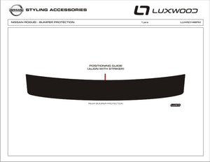 Nissan Rogue (VUS) | 2014-2020 | Protecteur d'enveloppe de pare-chocs | #NIRO14BPM