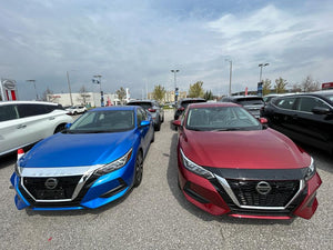 Nissan Sentra (berline) | 2020-2023 | Déflecteur de capot avec logo | #NISE20DEL